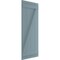Ekena Millwork True Fit PVC Four Board Joined Board-n-Batten Shutters w/Z-Bar, Peaceful Blue , 21 1/2W x 46H, PR TFP102BBF21X046SB - alternate 13